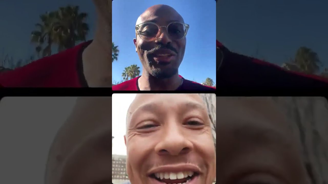 IG Live After @whatever Podcast Setup @MarquettDavon & @adam22forever