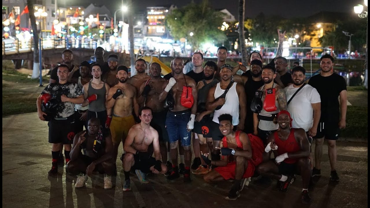 Boxing Workout with the Las Vegas Saints