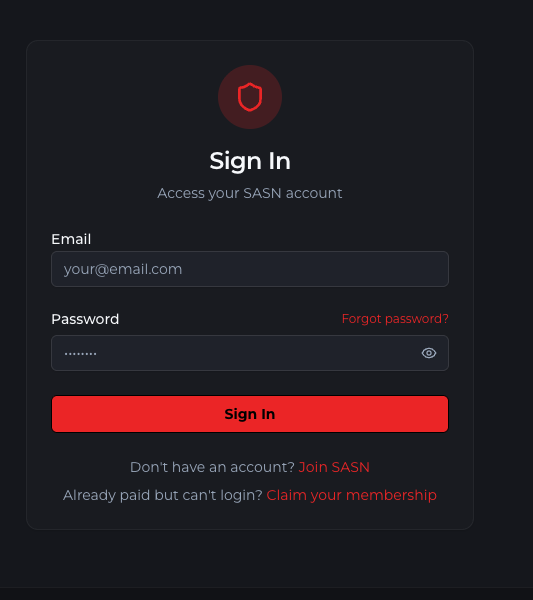 Trouble Logging Into PeaceToTheSaints